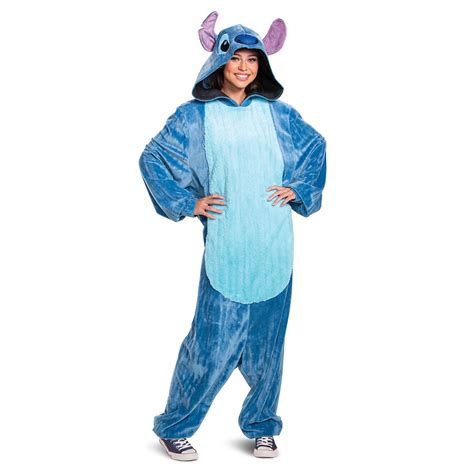 Funziez! <b>Adult</b> Unisex Sherpa Bear Plush One Piece Animal <b>Costume</b> - Comfortable Jumpsuit. . Lilo and stitch costumes for adults